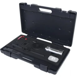 KS Tools Stoßdämpfer-Montagehilfe-Satz Für Stoßdämpfer Mit Zuganschlagfeder, 7-tlg, 150.9545