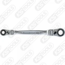 KS Tools FLEXIBLE QUATTRO-Doppelringschlüssel10x13-17x19, 4 In 1, 503.4745
