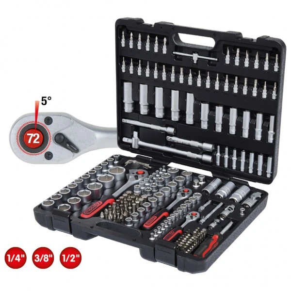*KS Tools CLASSIC Steckschlüssel-Satz, 179-tlg. 1/4+3/8+1/2, 917.0779 3 *KS Tools CLASSIC Steckschlüssel-Satz, 179-tlg. 1/4+3/8+1/2, 917.0779