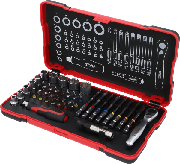 KS Tools Adventskalender, 1/4" Torsions-Bit-Satz, 42-tlg, 999.2222 6 KS Tools Adventskalender, 1/4" Torsions-Bit-Satz, 42-tlg, 999.2222 – Bild 4