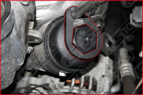 Ks Tools KS-Tools 3/8 Öldienstschlüssel-Satz Für Filtergehäusedeckel, Extra Flach, 5-tlg., 150.9585 6 Ks Tools KS-Tools 3/8 Öldienstschlüssel-Satz Für Filtergehäusedeckel, Extra Flach, 5-tlg., 150.9585 – Bild 4