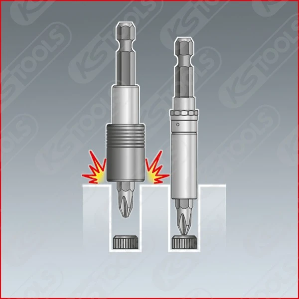 Ks Tools KS-Tools 1/4"+3/8"+1/2"+3/4" CHROMEplus Vergrößerungs- Und Reduzieradapter-Satz, 7-tlg., 918.0707 6 Ks Tools KS-Tools 1/4"+3/8"+1/2"+3/4" CHROMEplus Vergrößerungs- Und Reduzieradapter-Satz, 7-tlg., 918.0707 – Bild 4