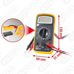 Ks Tools KS-Tools Digital Multimeter Inkl. Prüfspitzen, 150.1495 10 Ks Tools KS-Tools Digital Multimeter Inkl. Prüfspitzen, 150.1495 -Ks Tools FOT GES ALG 150 1495 GB SALL AING V1 600x600