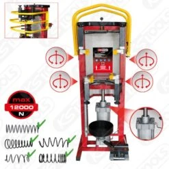 Ks Tools KS-Tools Druckluft-Stand-Federspanner, Max. 10 Bar, 500.8800 -Ks Tools FOT GES ALG 500 8800 GB SALL AING V1 600x600