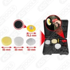 Ks Tools KS-Tools 1/4" Mini-Druckluft-Polierer-Satz, 5-tlg., 515.5120 -Ks Tools FOT GES ALG 515 5120 GB SALL AING V1 600x600