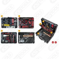 Ks Tools KS-Tools 1/4" + 1/2" Sanitär-Werkzeugkoffer, 95-tlg., 911.0695 13 Ks Tools KS-Tools 1/4" + 1/2" Sanitär-Werkzeugkoffer, 95-tlg., 911.0695 -Ks Tools FOT GES ALG 911 0695 GB SALL AING V1 600x600