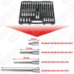 Ks Tools KS-Tools 1/2" RIBE® Bit-Stecknuss-Satz, 32-tlg., 911.4530 7 Ks Tools KS-Tools 1/2" RIBE® Bit-Stecknuss-Satz, 32-tlg., 911.4530 -Ks Tools FOT GES ALG 911 4530 GB SALL AING V1 600x600