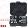 Ks Tools KS-Tools 1/4"+3/8"+1/2"+3/4" CHROMEplus Vergrößerungs- Und Reduzieradapter-Satz, 7-tlg., 918.0707