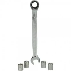 KS Tools Bremskolben Spezial-Steckschlüssel-Satz Für WABCO Und Knorr Scheibenbremsen, 5-tlg., 460.26