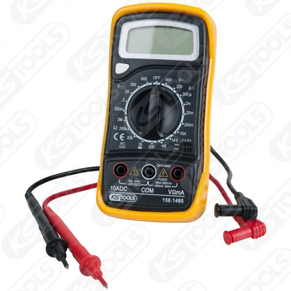 Ks Tools KS-Tools Digital Multimeter Inkl. Prüfspitzen, 150.1495 3 Ks Tools KS-Tools Digital Multimeter Inkl. Prüfspitzen, 150.1495