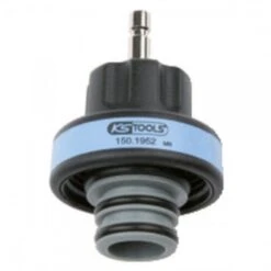 KS Tools Kühlsystem-Bajonettadapter,#17,IG M50x3,hellblau, 150.1952