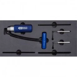 KS Tools Ziehmesser-Satz M.Schnellwechselsystem,10-tlg., 140.2239