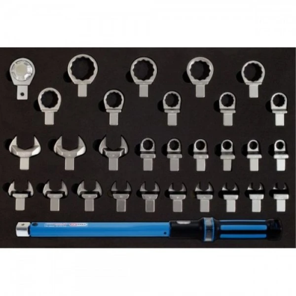 KS Tools 14x18mm Drehmoment-Satz,31-tlg.m.Einsteckwerkzeugen, 516.1730