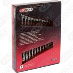KS Tools Ringmaulschlüssel-Satz,abgew.12-tlg.8-19mm, 517.0052