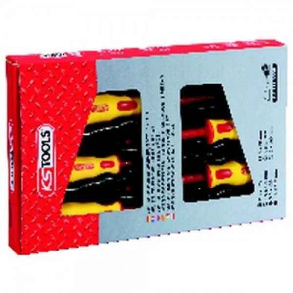 *KS Tools ERGOTORQUE VDE Schraubendreher-Satz,8-tlg.PH+Schlitz, 117.0550 3 *KS Tools ERGOTORQUE VDE Schraubendreher-Satz,8-tlg.PH+Schlitz, 117.0550