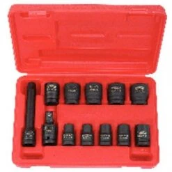 *KS Tools 1/2" 6kant-Kraft-Stecknuss-Satz,12-tlg.10-24mm, 515.0112