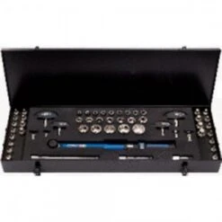 KS Tools 1/2" ERGOprec DrehmoSchlüssel-Satz 20-200Nm,52-tlg., 516.1445