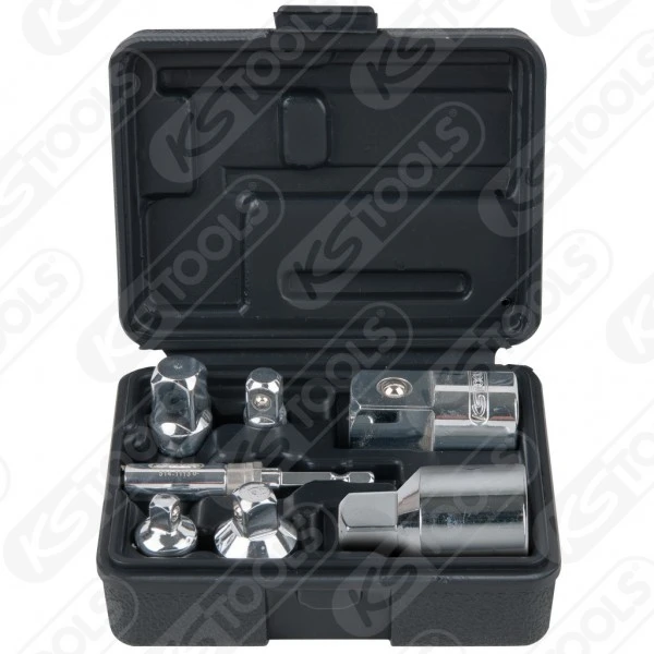 Ks Tools KS-Tools 1/4"+3/8"+1/2"+3/4" CHROMEplus Vergrößerungs- Und Reduzieradapter-Satz, 7-tlg., 918.0707 5 Ks Tools KS-Tools 1/4"+3/8"+1/2"+3/4" CHROMEplus Vergrößerungs- Und Reduzieradapter-Satz, 7-tlg., 918.0707 – Bild 3