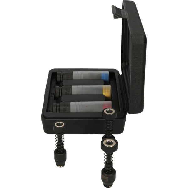 KS Tools 1/2" SlimPower Alu-Felgen Kraft-Stecknuss-Satz Mit Integrierten Magneten, 6-tlg., 515.0630 4 KS Tools 1/2" SlimPower Alu-Felgen Kraft-Stecknuss-Satz Mit Integrierten Magneten, 6-tlg., 515.0630 – Bild 2