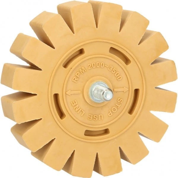 KS Tools Gummi-Radierteller Mit Lamellen, 515.1247 4 KS Tools Gummi-Radierteller Mit Lamellen, 515.1247 – Bild 2