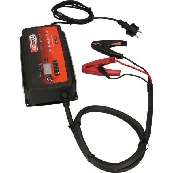 KS Tools 12V + 24V SMARTcharger Hochfrequenz-Batterieladegerät 25A/12,5A, 550.1745 5 KS Tools 12V + 24V SMARTcharger Hochfrequenz-Batterieladegerät 25A/12,5A, 550.1745 – Bild 3