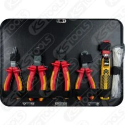 Ks Tools KS-Tools 1/4" + 1/2 Elektriker-Werkzeugkoffer, 128-tlg., 911.0628 -Ks Tools FOT PRO VAR SAN 911 0628 6 SALL AING V1 600x600
