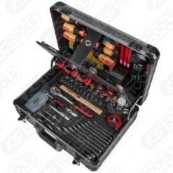 Ks Tools KS-Tools 1/4" + 1/2 Elektriker-Werkzeugkoffer, 128-tlg., 911.0628 -Ks Tools FOT PRO VAR SAN 911 0628 8 SALL AING V1 600x600