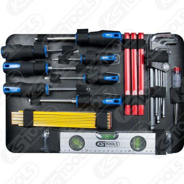 Ks Tools KS-Tools 1/4" + 1/2" Sanitär-Werkzeugkoffer, 95-tlg., 911.0695 7 Ks Tools KS-Tools 1/4" + 1/2" Sanitär-Werkzeugkoffer, 95-tlg., 911.0695 – Bild 5