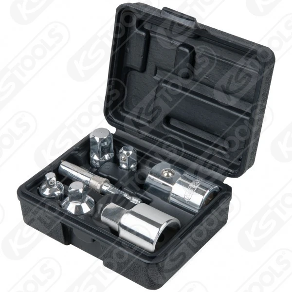 Ks Tools KS-Tools 1/4"+3/8"+1/2"+3/4" CHROMEplus Vergrößerungs- Und Reduzieradapter-Satz, 7-tlg., 918.0707 4 Ks Tools KS-Tools 1/4"+3/8"+1/2"+3/4" CHROMEplus Vergrößerungs- Und Reduzieradapter-Satz, 7-tlg., 918.0707 – Bild 2