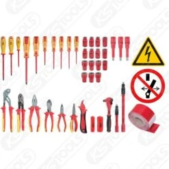 Ks Tools KS-Tools Isolierter Werkzeug-Satz Für Hybrid- Und Elektrofahrzeuge, 43-tlg., 117.1890 -Ks Tools FOT PRO VAR VDE 117 1890 1 SALL AING V15a910c08d304e 600x600