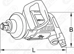 Ks Tools KS-Tools 1" SuperMONSTER Hochleistungs-Druckluft-Schlagschrauber, 3405Nm, 515.3270 11 Ks Tools KS-Tools 1" SuperMONSTER Hochleistungs-Druckluft-Schlagschrauber, 3405Nm, 515.3270 -Ks Tools TECHZEI 515 3770 SALL AQU V159cefc4d25807 600x600